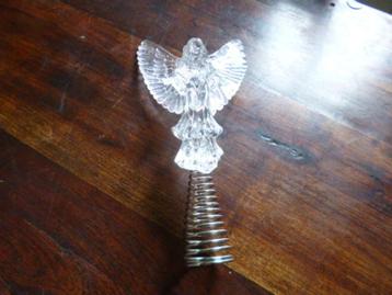 kerstservies  top voor kerstboom acryl engel 20 cm  beschikbaar voor biedingen