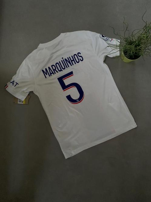 Origineel Marquinhos psg shirt maat S, Sport en Fitness, Voetbal, Zo goed als nieuw, Shirt, Maat S, Ophalen of Verzenden