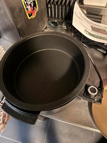 Elektrische warmhoudpan met deksel 2x beschikbaar voor biedingen