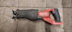 De Milwaukee M18 FSX reciprozaag, Gebruikt, 70 mm of meer, 600 tot 1200 watt, Ophalen of Verzenden