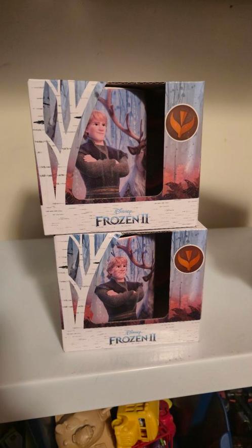 Frozen 2 mugs 2 stuks, Kinderen en Baby's, Speelgoed | Actiefiguren, Nieuw, Ophalen of Verzenden