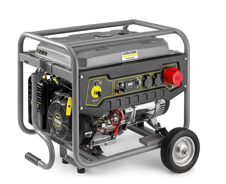 Kärcher PGG 3/8 stroomgenerator  7KW, Doe-het-zelf en Verbouw, Aggregaten, Nieuw, Benzine, Minder dan 5 kVA, Elektrisch startend