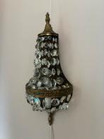 Antieke Kristallen wandlampen, Huis en Inrichting, Lampen | Wandlampen, Ophalen, Zo goed als nieuw, Overige materialen, Klassiek, empire, vintage, curiosa, antiek