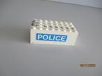 Lego 9 volt Batterijbox Wit POLICE in perfecte staat!., Kinderen en Baby's, Speelgoed | Duplo en Lego, Ophalen of Verzenden, Gebruikt