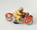 Oude blikken Schuco Speelgoed Motorfiets jaren '50, Antiek en Kunst, Curiosa en Brocante, Verzenden