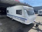 Hobby Exclusive 560 UFF Fransbed Rondzit, Caravans en Kamperen, Caravans, Schokbreker, Rondzit, Hobby, Bedrijf