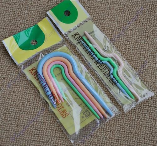 7 Plastic Breinaalden Set / Breien Naald Breinaald, Hobby en Vrije tijd, Breien en Haken, Nieuw, Breien, Naald, Verzenden