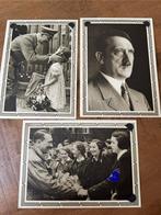 3 originele gelopen kaarten WOII Hitler /BDM, Ophalen of Verzenden, Landmacht, Duitsland