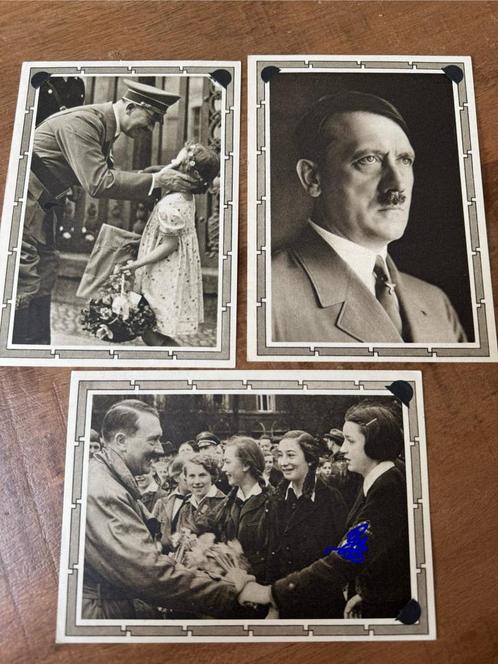 3 originele gelopen kaarten WOII Hitler /BDM, Verzamelen, Militaria | Tweede Wereldoorlog, Landmacht, Duitsland, Ophalen of Verzenden