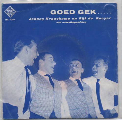 Johnny Kraaykamp en Rijk de Gooyer- Goed Gek EP, Cd's en Dvd's, Vinyl | Nederlandstalig, Gebruikt, Levenslied of Smartlap, Overige formaten