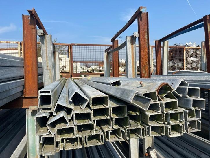 C-profiel 60x40x2 mm | Lengte: 2350 mm, Doe-het-zelf en Verbouw, Metalen, Gebruikt, IJzer, Ophalen of Verzenden