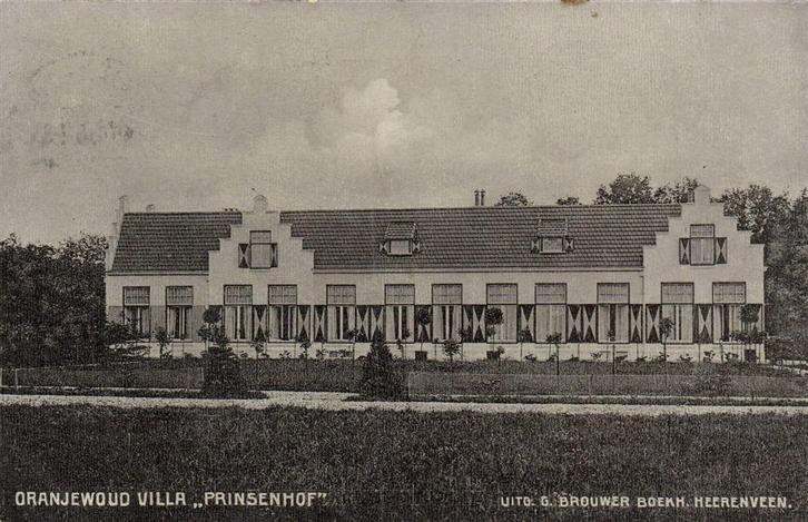 Oranjewoud Villa Prinsenhof - 1907 gelopen, Verzamelen, Ansichtkaarten | Nederland, Ongelopen, Noord-Brabant, Voor 1920, Ophalen of Verzenden