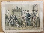 Schoolplaat Het huisgezin/La famille, Ophalen of Verzenden, Geschiedenis