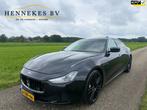 Maserati Ghibli 3.0 V6 D btw/bpm carbon/ leder/ xenon/ led, Auto's, Maserati, Euro 5, Achterwielaandrijving, Gebruikt, Zwart