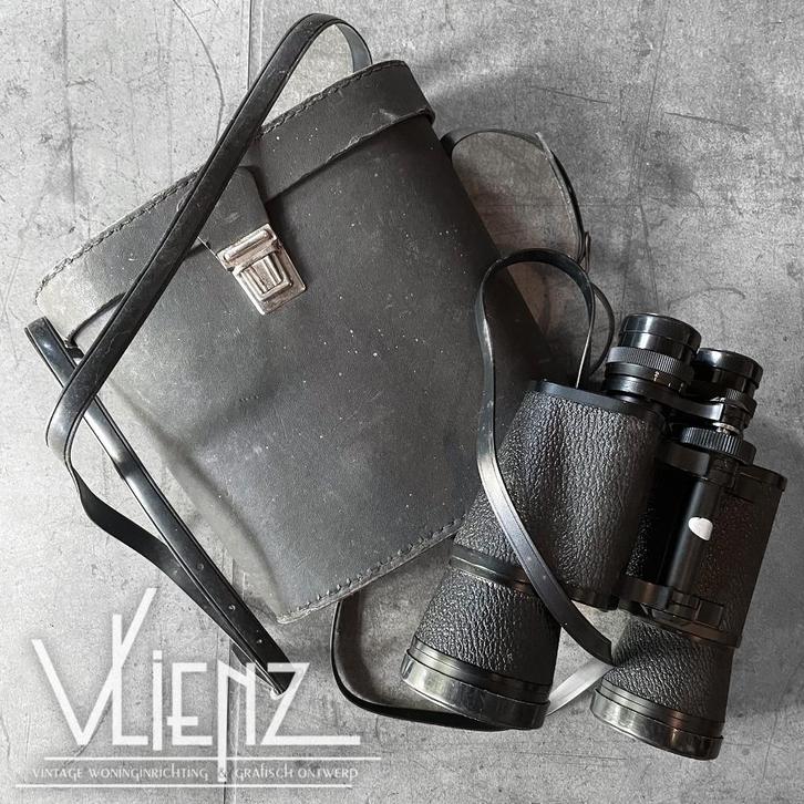 Vintage verrekijker Tasco 7x50 met tas, Audio, Tv en Foto, Optische apparatuur | Verrekijkers, Gebruikt, Porro (met knik), Minder dan 8x