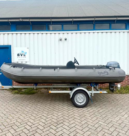 Sterke Whaly 435 console boot Yamaha 9,9 pk 4atkt 2021, Watersport en Boten, Sloepen, Gebruikt, Tot 10 pk, 3 tot 6 meter, Buitenboordmotor