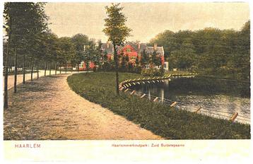 700216 Haarlem 1908 Zuid Buitenspaarne Gelopen met postzegel beschikbaar voor biedingen