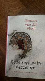 Simone van der Vlugt - Rode sneeuw in december, Boeken, Ophalen of Verzenden, Zo goed als nieuw, Simone van der Vlugt