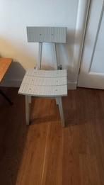 Piet Hein Eek stoel, kleur grijs, IKEA Industriell, Huis en Inrichting, Stoelen, Ophalen of Verzenden, Zo goed als nieuw, Hout