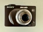 Sony Cyber-shot DSC-W12 Digitale Camera Zwart, Gebruikt, Compact, Ophalen of Verzenden, 5 Megapixel