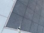 Tegels speelplaats zwart, Tuin en Terras, Tegels en Klinkers, Ophalen, Gebruikt, Rubber, 10 m² of meer