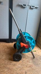 Gardena tuinslanghaspel Aqua S incl ca 10mtr slang, Ophalen of Verzenden, Zo goed als nieuw