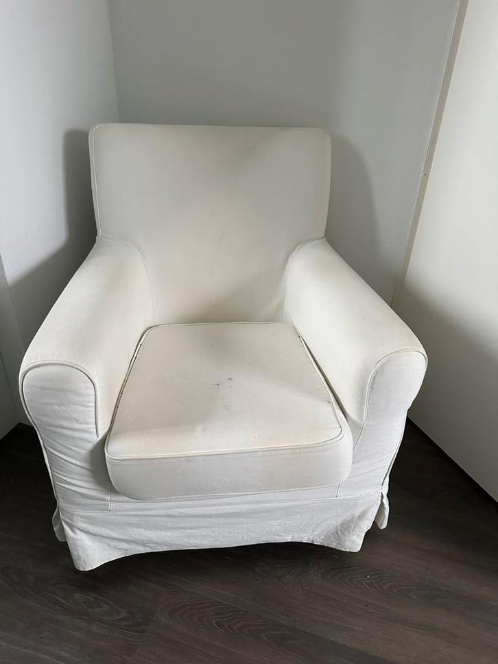 Ektorp zetel Ikea, Huis en Inrichting, Banken | Sofa's en Chaises Longues, Gebruikt, Eenpersoons, Minder dan 150 cm, 75 tot 100 cm