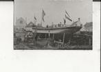 Scheveningen Logger Helena op de Scheepswerf Fotokaart, Ophalen of Verzenden, Voor 1920, Ongelopen, Zuid-Holland