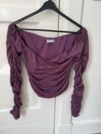 Loavies paarse off shoulder top maat M (nieuw), Maat 38/40 (M), Paars, Nieuw, Ophalen of Verzenden
