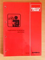 Service Training Aangedreven vooras Deutz Fahr DX 3 serie, Boeken, Ophalen of Verzenden, Gelezen, Tractor en Landbouw