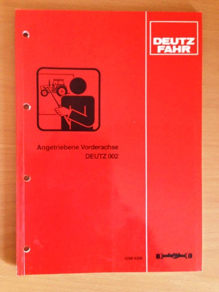 Service Training Aangedreven vooras Deutz Fahr DX 3 serie, Boeken, Vervoer en Transport, Gelezen, Tractor en Landbouw, Ophalen of Verzenden