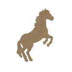 Gomille MDF steigerend paard 16,5 x 10,5 cm dikte 5 mm, Materiaal, ., Nieuw, Ophalen of Verzenden