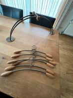 Halfronde kapstok messing met hout, Zo goed als nieuw, Minder dan 100 cm, Metaal, Ophalen