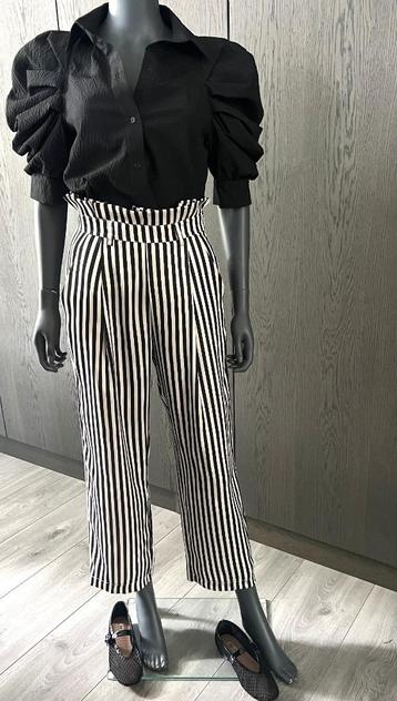 Nieuw! Studio élodie - gestreepte broek - 36 (S) beschikbaar voor biedingen