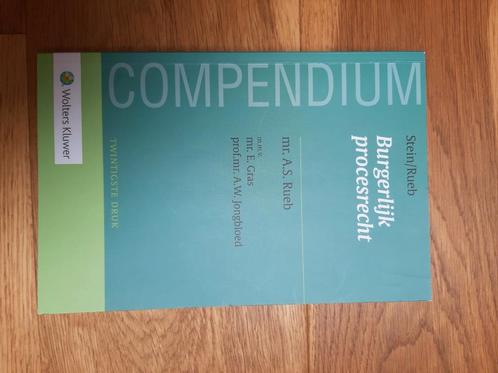 E. Gras - Compendium van het burgerlijk procesrecht, Boeken, Wetenschap, Zo goed als nieuw, Ophalen of Verzenden