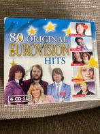 Eurovisie Songfestival 80 Original Hits ( 4 cd box ), Ophalen of Verzenden, Zo goed als nieuw, Pop