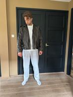 Pull & Bear Kunstleren Jas - Heren XL, Kleding | Heren, Ophalen of Verzenden, Zo goed als nieuw, Maat 56/58 (XL), Bruin