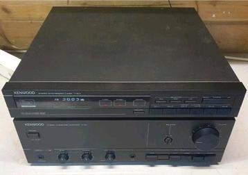 Kenwood versterker a-3x + tuner t-3lx vintage set 1986 beschikbaar voor biedingen