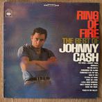 Johnny Cash Ring Of Fire The Best Of LP Vinyl 1969 Bluesrock, Gebruikt, Ophalen of Verzenden, 12 inch