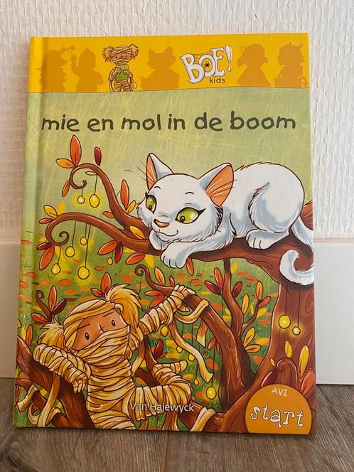Mie en Mol in de boom – AVI Start kinderboek (vanaf 6 jaar), Boeken, Kinderboeken | Jeugd | onder 10 jaar, Zo goed als nieuw, Ophalen