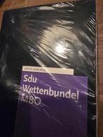 SDU Wettenbundel MBO - Editie 2022-2023, Ophalen of Verzenden, Nieuw, MBO, SDU