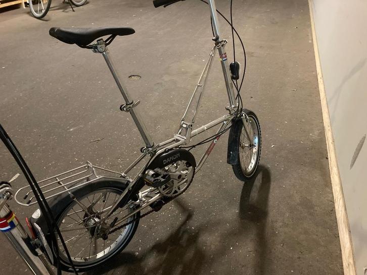 Vouwfietsen - 2x Dahon Classic3 RVS  en 1x Giant Subway, Fietsen en Brommers, Fietsen | Vouwfietsen, Gebruikt, Heren, Dahon, 16 tot 18 inch