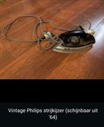 Vintage Philips strijkijzer, Ophalen of Verzenden, Gebruikt