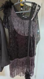 Charleston jurk carnavalskleding, Ophalen, Carnaval, Maat 42/44 (L), Zo goed als nieuw