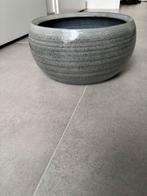 Ronde Aardewerk Bloempot, Tuin en Terras, Rond, Binnen, Zo goed als nieuw, Minder dan 40 cm