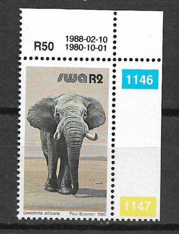 Zuid West Afrika 1988 Reprint savanneolifant olifant pfrs beschikbaar voor biedingen