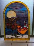 Kerstdecoratie Kerstman op reis, Antiek en Kunst, Ophalen