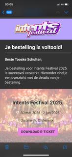 Intents festival zaterdag 30 mei
