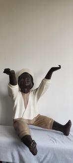 Beeld van kleine zittende jongen, Ophalen of Verzenden, Zo goed als nieuw, Mens