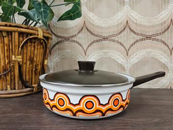 Brabantia vintage pan met steel hapjespan rerro steelpan beschikbaar voor biedingen